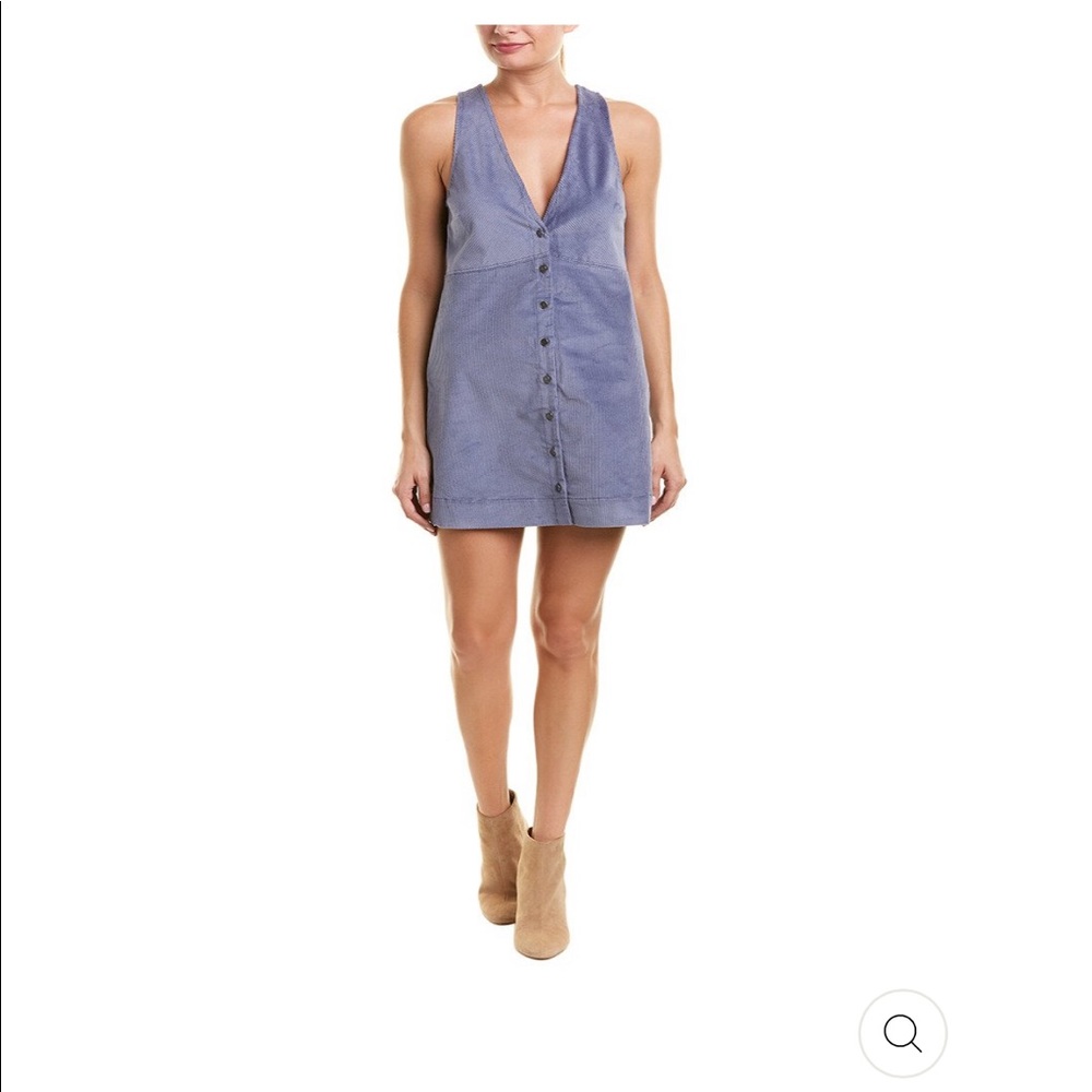Free People Rolling Thunder Corduroy Dress